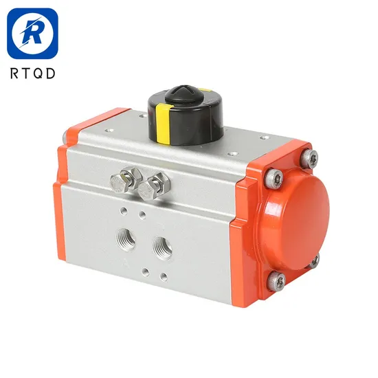 Valve Manufacturer OEM Aluminum Double Single Acting Action Linear Rotary Pneumatic Actuator for Ball/Butterfly Valve